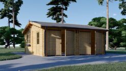 Garage alternative (6m x 6m), 66mm