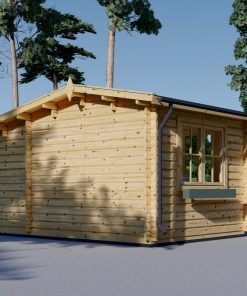 Wooden cabin BENINGTON (4.5m x 3m), 34mm