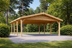 Classic Double Carport 36 m²