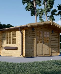 Garden cabin Rennes (4m x 3m), 34mm