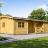 Log Cabin Uzes – Spacious Nordic Wooden House