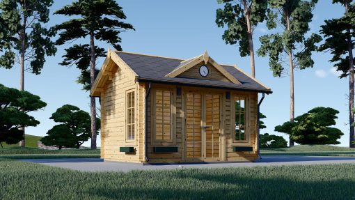 Wooden cabin Bruxelles (4m x 3m), 44mm