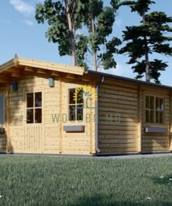 Wooden summerhouse Dijon (6.6m x 7.8m), 44mm