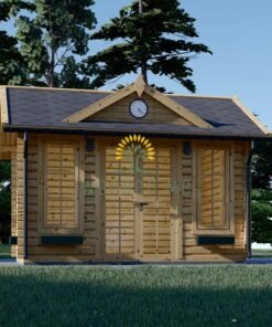 Wooden cabin Bruxelles (4m x 3m), 44mm