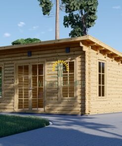 Wooden cabin Essex (5m x 4m), 44mm