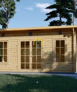 Wooden cabin Essex (5m x 4m), 44mm