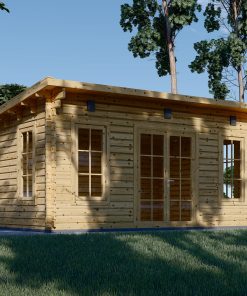 Wooden cabin Essex (5m x 4m), 44mm