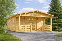 Hymer Log Cabin with Terrace – 52 m²