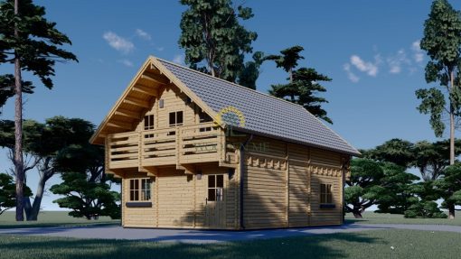 Wooden summerhouse Langon 107m²