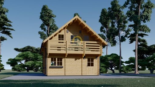 Wooden summerhouse Langon 107m²