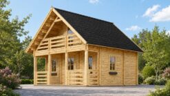 LIVINGTON – A Spacious Two-Storey Log Cabin
