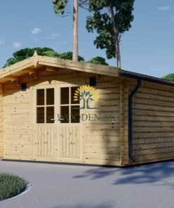 Wooden cabin PALMA 4m x 4m, 34mm