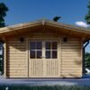 Wooden cabin PALMA 4m x 4m, 34mm