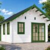 Wooden Cabin with Sleeping Loft SCOOT, 27 m² + 9 m²