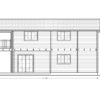 2 storey wood house,Toulouse (6m x 11m) - side