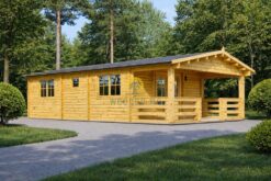 Hymer Log Cabin with Terrace – 52 m²