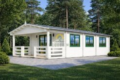 Hymer Log Cabin with Terrace – 52 m²