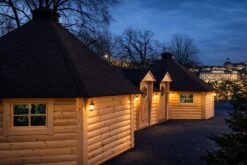 Twin hut 16.5 m²