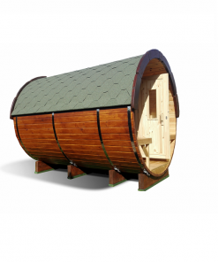 Sauna barrel 2.4 m Ø 2.27 m