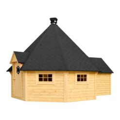 BBQ Hut with Extension 25.0 m² + 4.46 m²