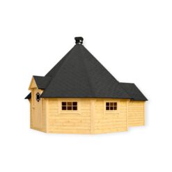 BBQ Hut with Extension 25.0 m² + 4.46 m²