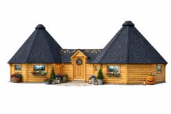Double Grill Cabin 25.0 m² with 4.6 m² Corridor
