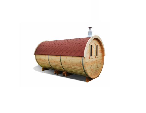 Sauna barrel 4.5 m Ø 1.97 m