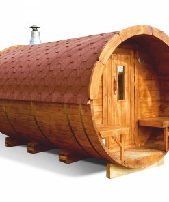Sauna barrel 4.0 m - Pinewood