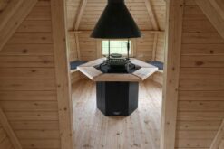 Exclusive Grill Cabin with Extension (9.2 m² + 3.69 m²)