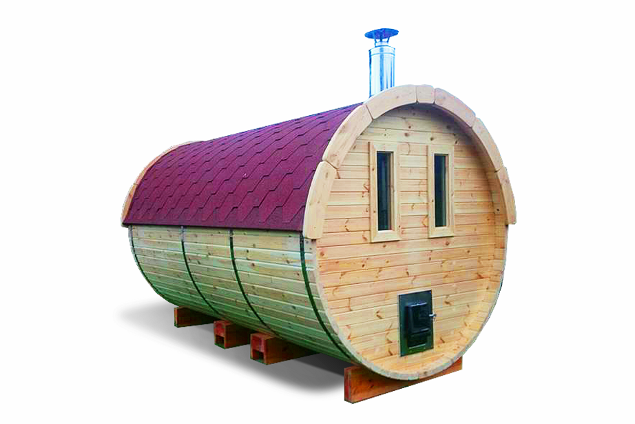 Sauna barrel 4.5 m - Pinewood