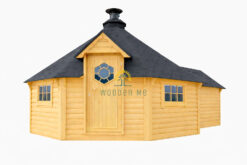 Grill Cabin 16.5 m² with 2.5 m Extension