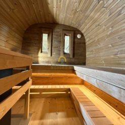 Sauna Bus 5.9 m x 2.3 m - Thermo-wood