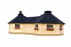 Camping grill cabin 9.2 m² + 9.2 m²: