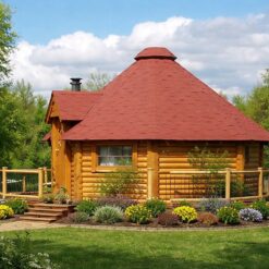 Grill & Sauna Cabin – 16.5 m²