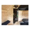 Grill cabin 9.2 m² with 2.5 m sauna extension