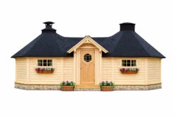 Camping grill cabin 9.2 m² + 9.2 m²: