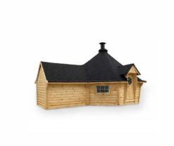 Exclusive Grill Cabin with Extension (16.5 m² + 4.55 m²)