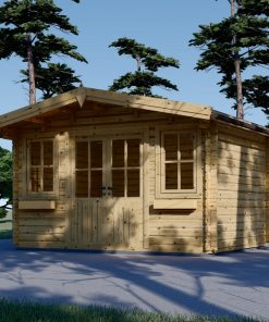 Wooden cabin OLYMP (4m x 3m), 44mm