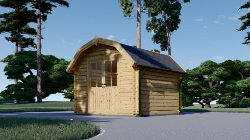 Wooden shed ORLANDO 3m x 3m, 34 mm