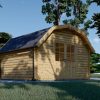 Wooden cabin ORLANDO (16m²), 34 mm