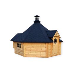 Grill Cabin with Extension 16.5 m² + 3.57 m²