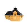 Exclusive Grill Cabin with Extension (9.2 m² + 3.69 m²)