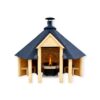 Open BBQ Hut 9.2 m²