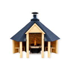 Open BBQ Hut 9.2 m²