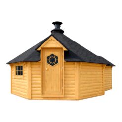 Grill Cabin with Extension 16.5 m² + 3.57 m²