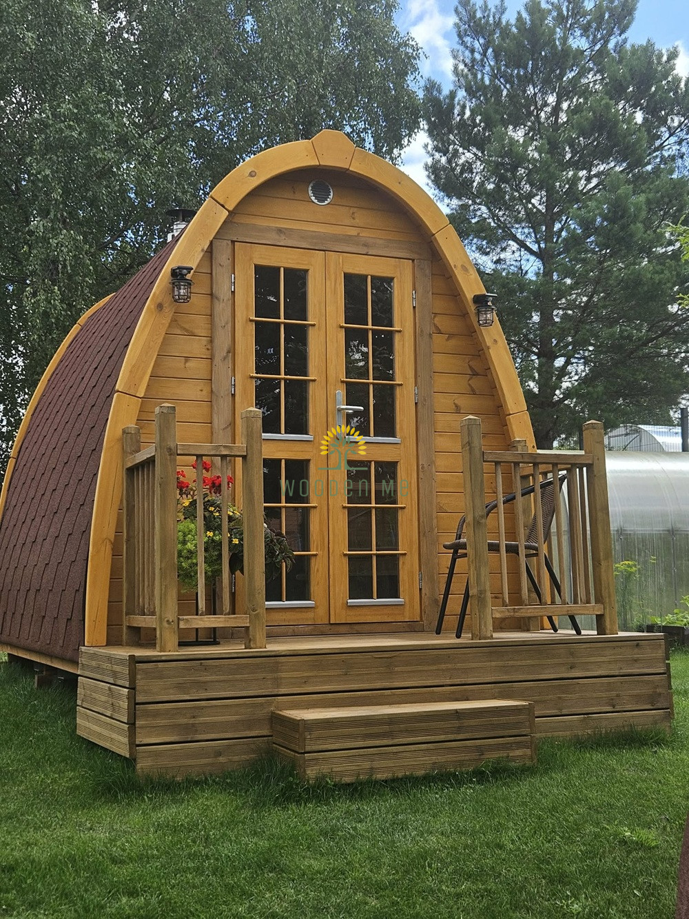 Sauna Pod 2.4 m x 3 m