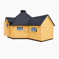 Grill Cabin 16.5 m² with 2.5 m Extension