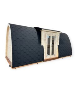 Insulated camping Pod 2.4 m x 6.0 m (with side entrance)