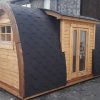 Insulated camping Pod 2.4 m x 4.8 m (with side entrance)