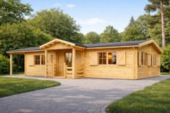 Timber Summer House DONNA 63 m² + 11.5 m²